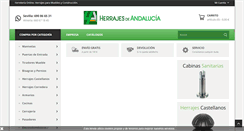 Desktop Screenshot of herrajesandalucia.com